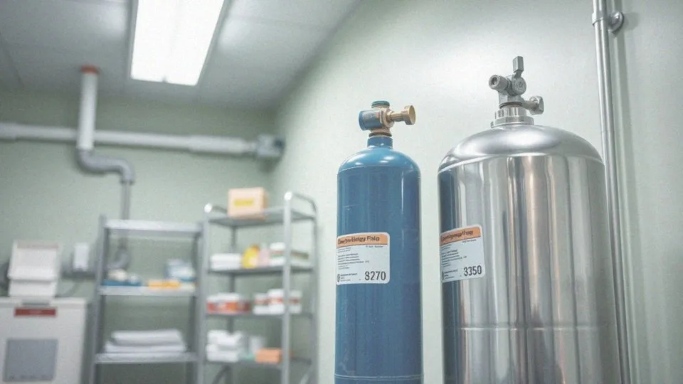 Jakie są różnice między przenośną a stacjonarną butlą z tlenem?