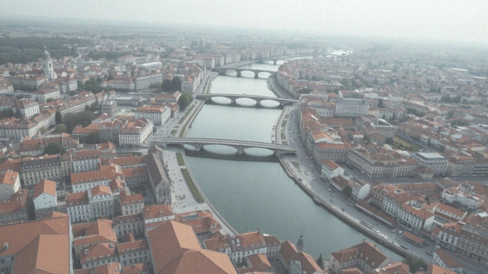 Jakie szczegóły dotyczące miast we Francji można zobaczyć na mapie?