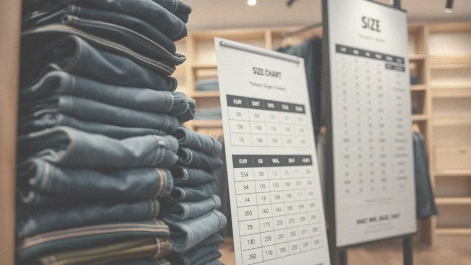 Jak korzystać z tabeli rozmiarów spodni?