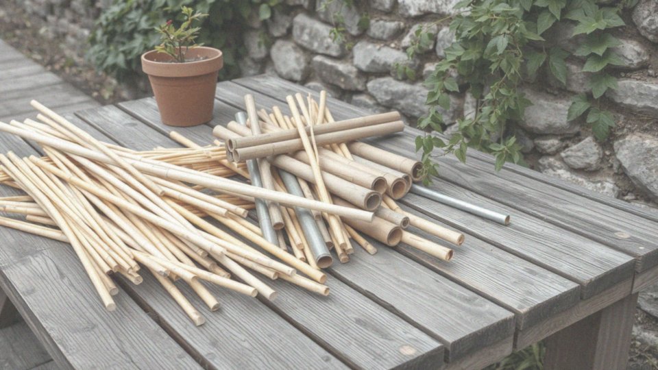 Jakie materiały są najlepsze do wykonania podpór?