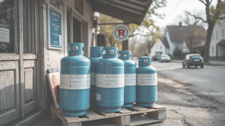 Jakie są koszty wymiany pustej butli gazowej?