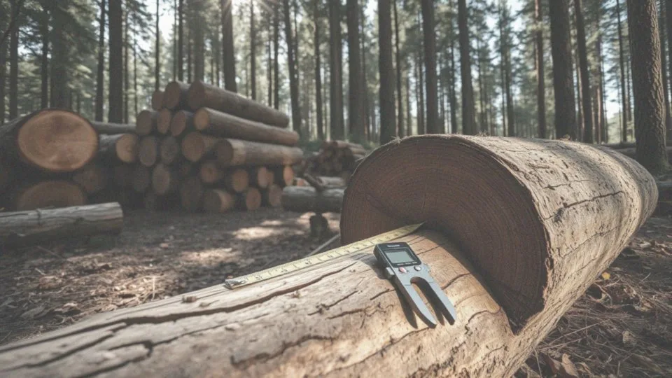 Jakie są podstawowe parametry do obliczenia objętości drewna?