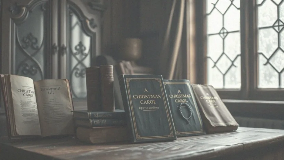 Jakie są różne liczby stron w 'Opowieści wigilijnej'?