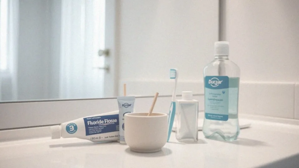 Jakie inne środki należy stosować w celu ochrony jamy ustnej oprócz żelu do fluoryzacji?