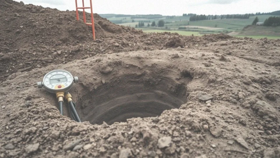 Jakie informacje można uzyskać o głębokości wód gruntowych podczas badań geotechnicznych?