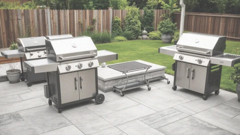 Jakie są główne typy grillów gazowych oferowanych przez Castoramę?