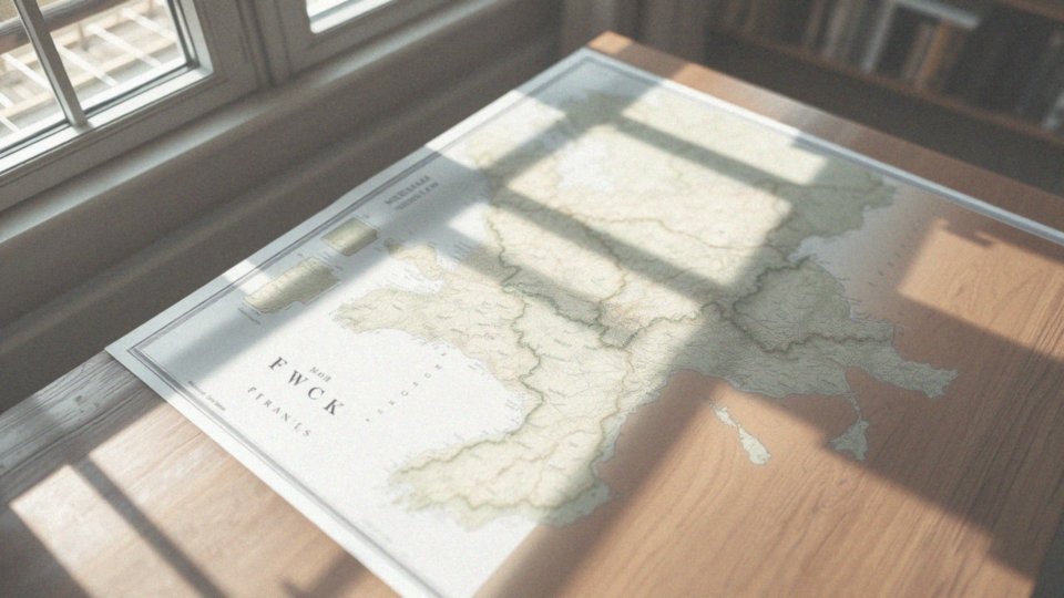 Jakie cechy przedstawia mapa geograficzna Francji?