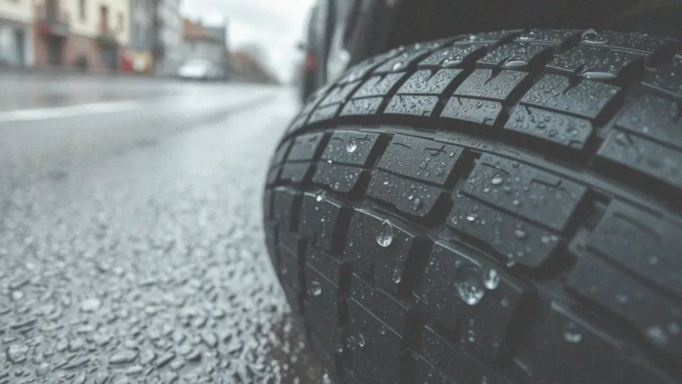 Jak szerokie rowki w bieżniku wpływają na bezpieczeństwo na mokrej nawierzchni?