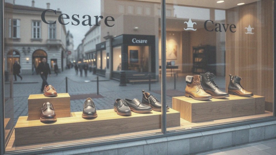 W jakie obuwie specjalizuje się firma Cesare Cave?