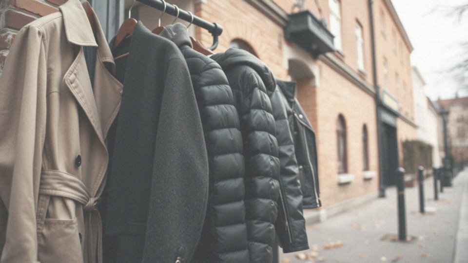 Jakie style ramoneski lub płaszcze najlepiej pasują do jesiennej stylizacji?