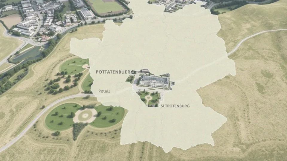 Poczdam mapa Niemiec – odkryj atrakcje i położenie miasta